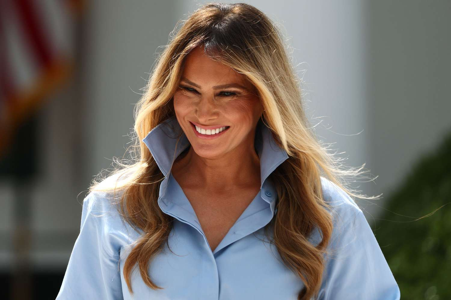 Melania Returns to Rose Garden After 32 Days — Jokes, Scholarships and a Surprise Docuseries