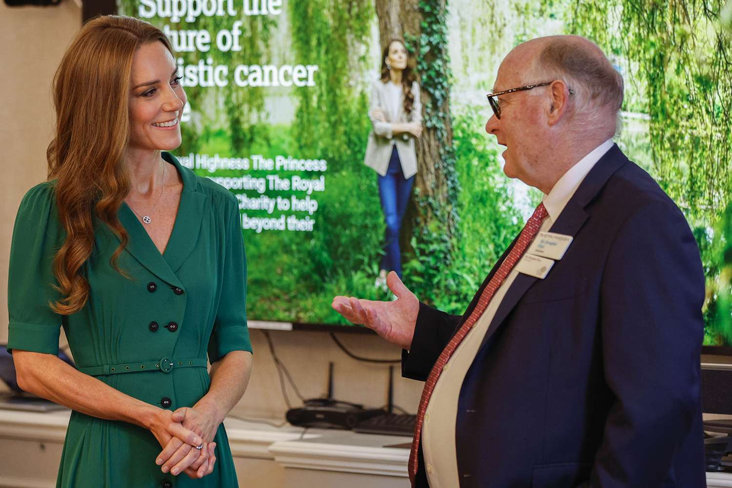 Kate’s surprise return to The Royal Marsden — the climb, the center and her heartfelt thanks