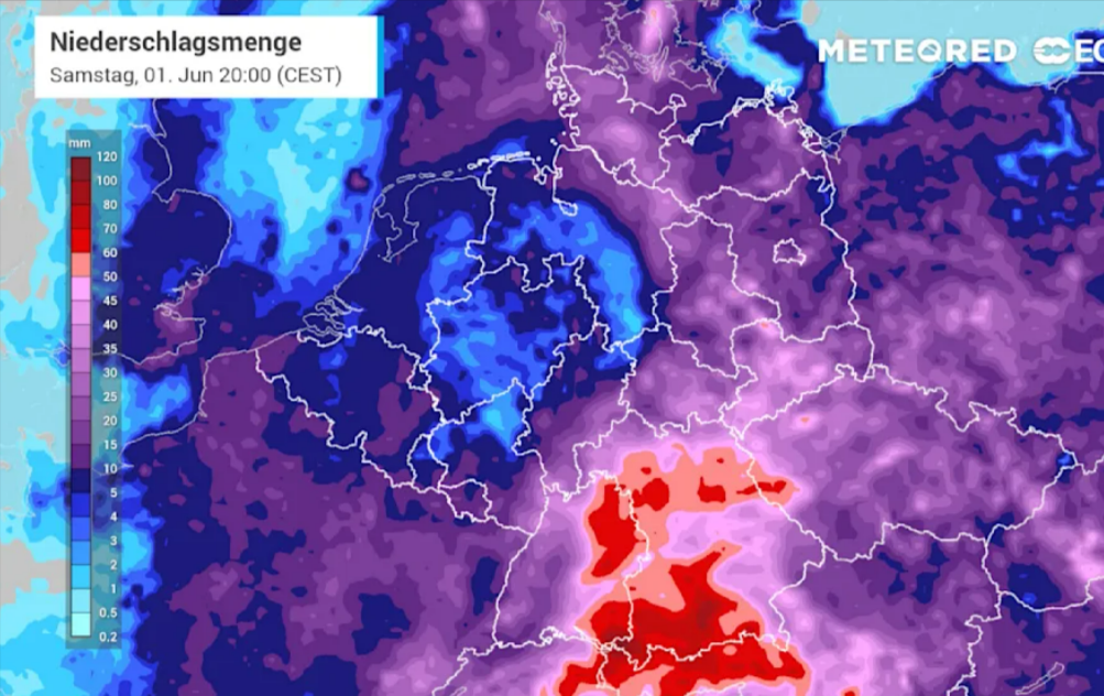 Unwetterwarnung! Hochwasser-Alarm und Sturmflut möglich -  Behörden rufen Bevölkerung zur Vorsicht auf!