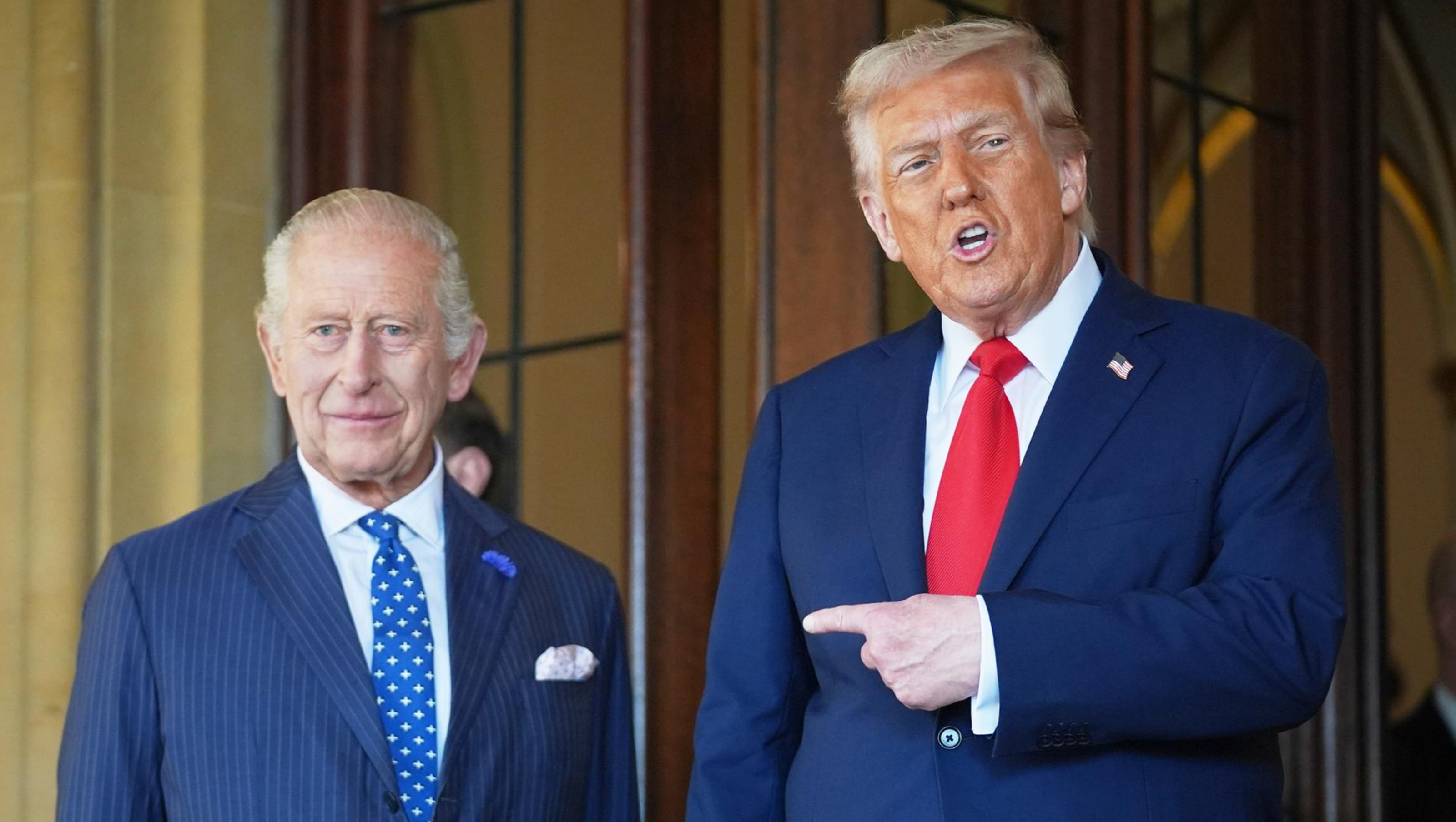Trump Claims Distant Kinship with King Charles — Now He Dreams of Buckingham Palace!